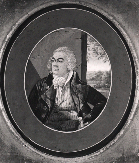 <p>Portrait of the publisher Carington Bowles (1774-1793) </p>
